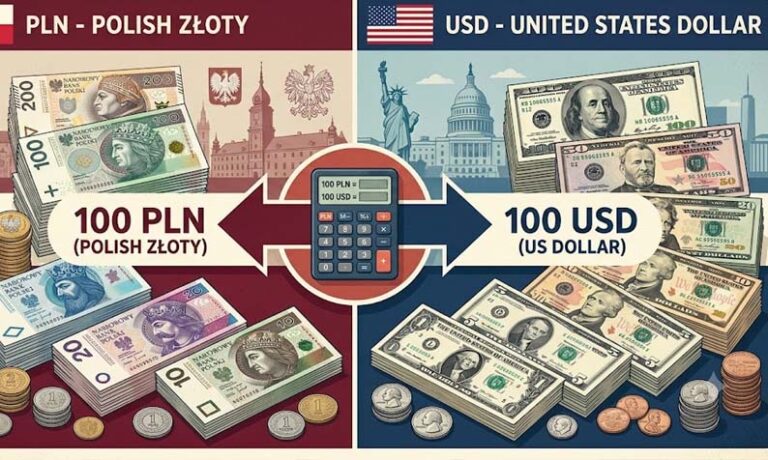 PLN to USD